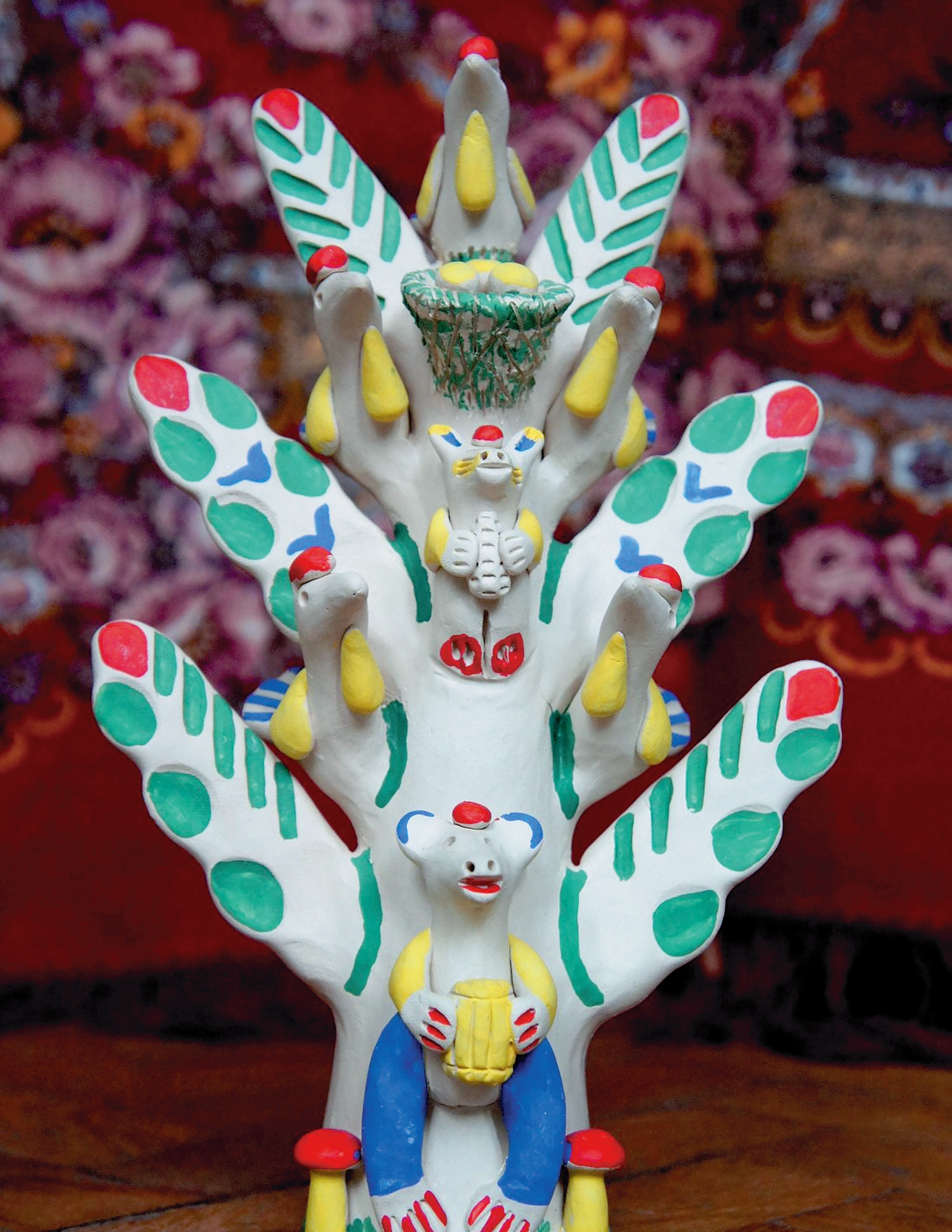 Древо жизни. Хлудневская игрушка. Фото автора